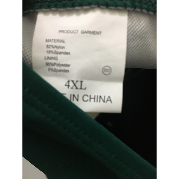 WOMEN'S STRETCH BIKINI 2 pc Swimsuit Plus Size 4XL Dark Green Vacation Beach - Picture 6 of 7